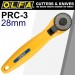 OLFA PERFORATION CUTTER 28MM BLADE